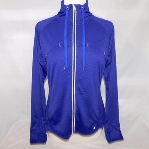Champion Womens M Purple Running Activewear Track Jacket light Weight activewear